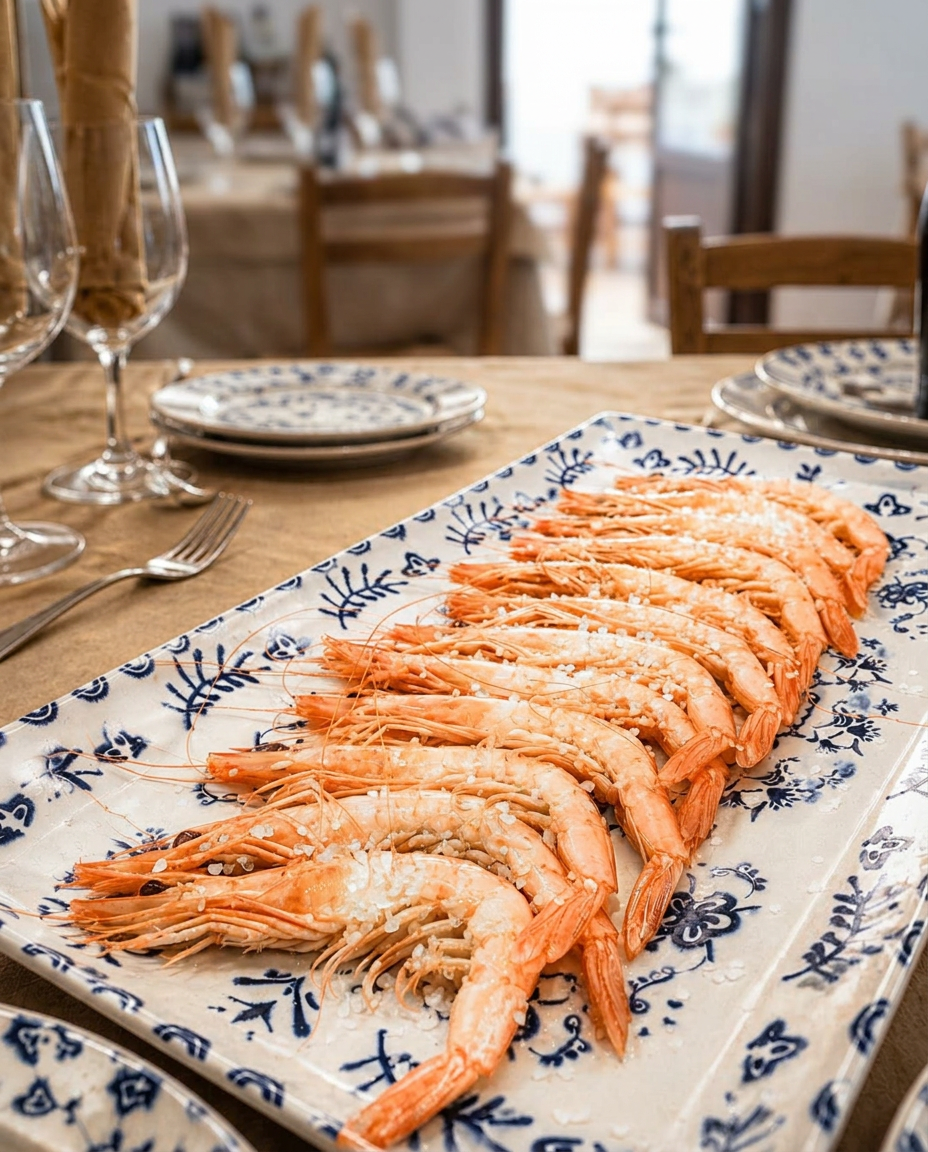 Gambas blancas de Huelva