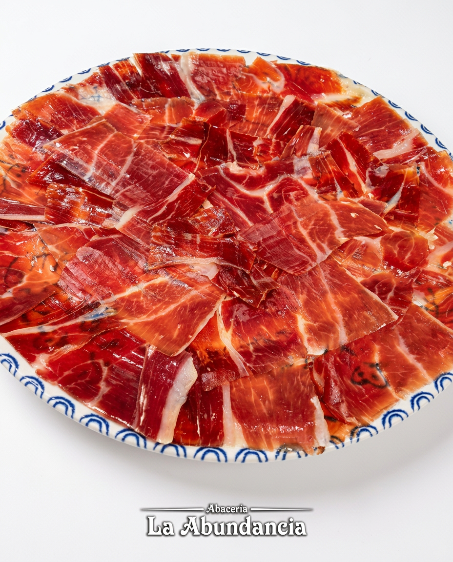 Plato de jamón ibérico de bellota