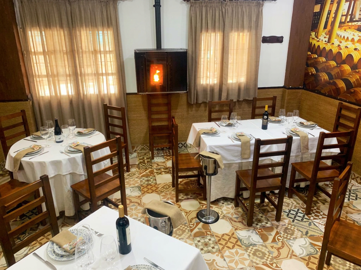 Interior de la abacería